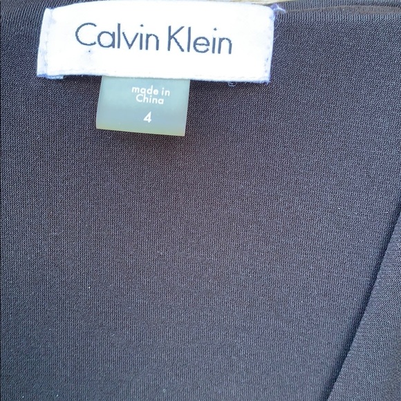 Calvin Klein mid length faux wrap dress - Picture 2 of 6